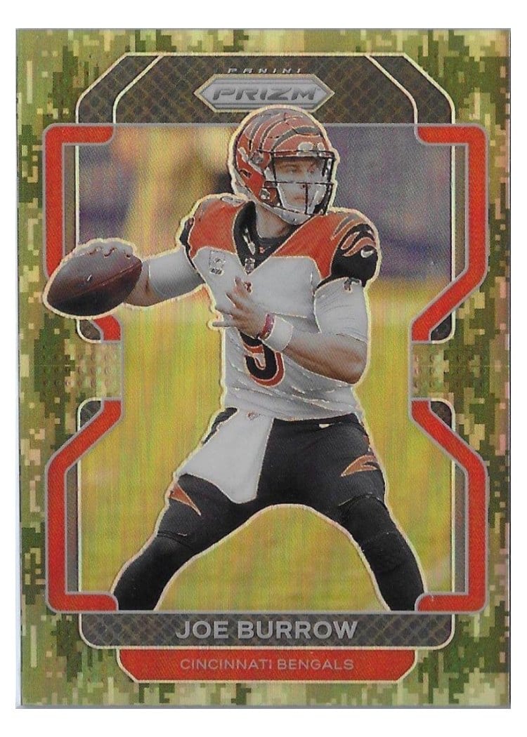 2021 Panini Prizm Base Set Joe Burrow #273 card