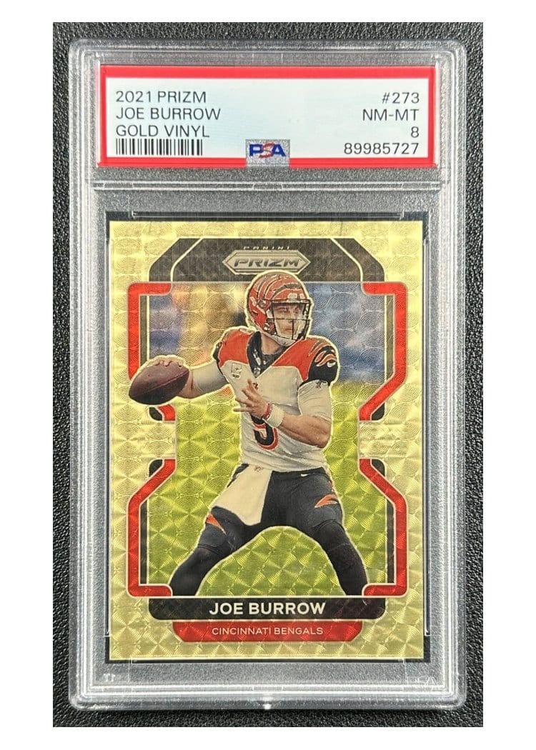 2021 Panini Prizm Base Set Joe Burrow #273 card