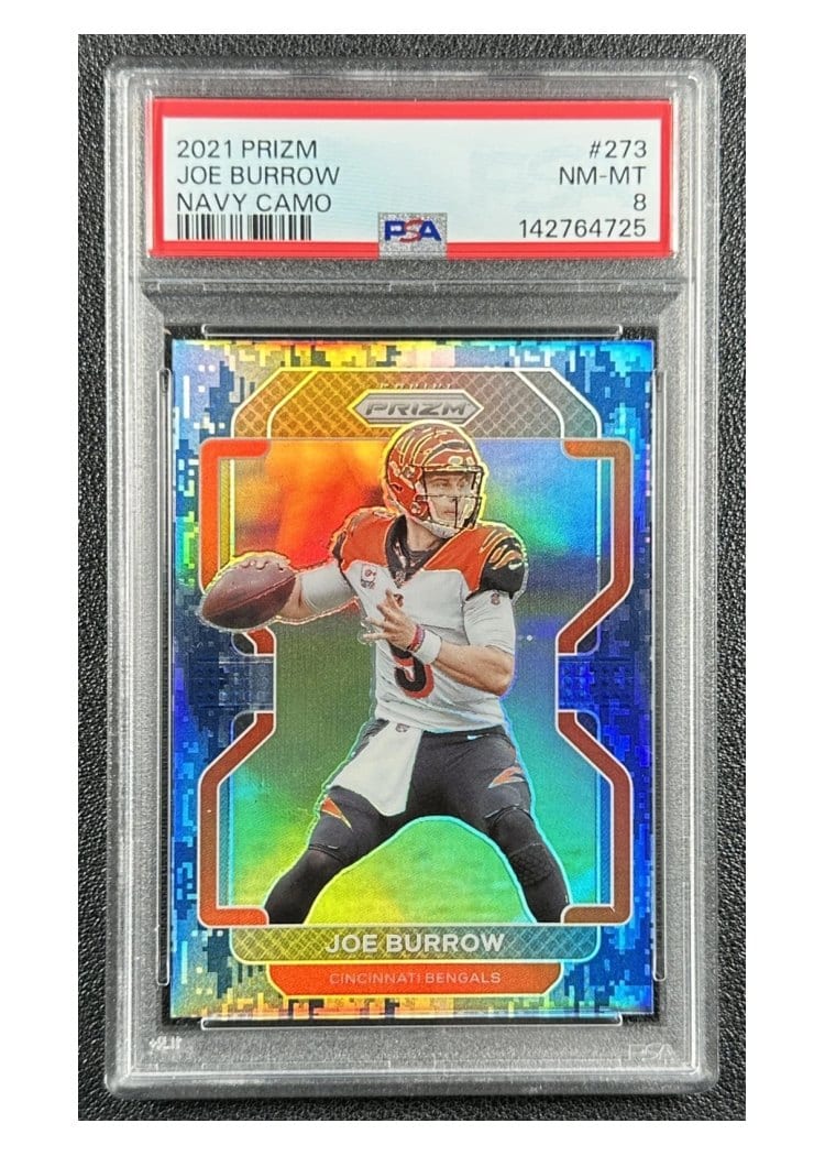 2021 Panini Prizm Base Set Joe Burrow #273 card