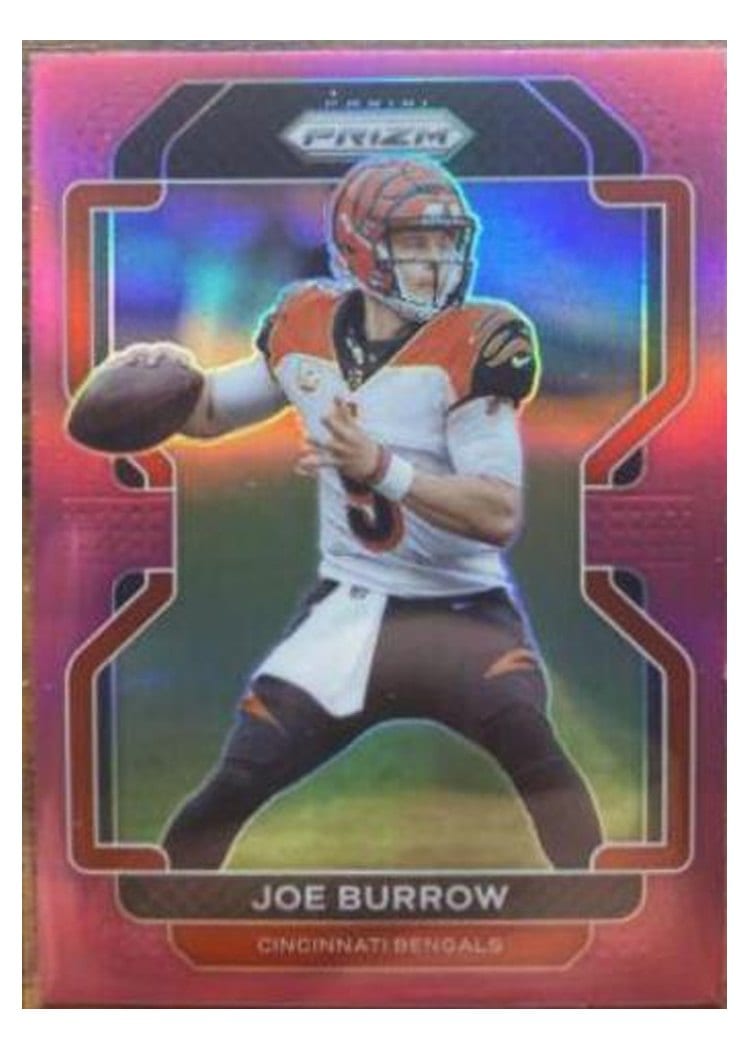 2021 Panini Prizm Base Set Joe Burrow #273 card