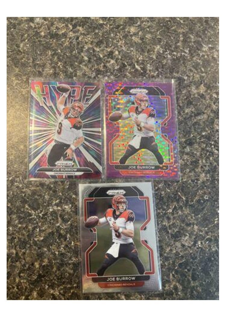 2021 Panini Prizm Base Set Joe Burrow #273 card
