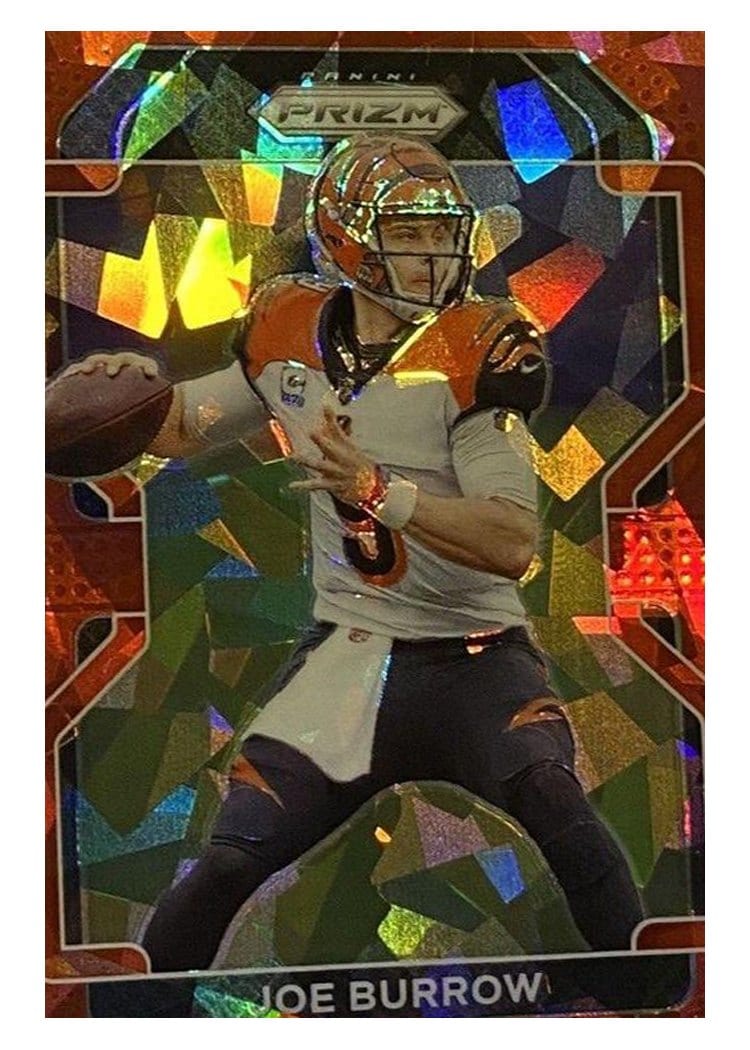 2021 Panini Prizm Base Set Joe Burrow #273 card
