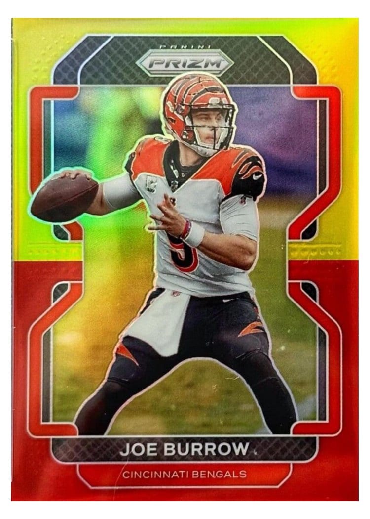 2021 Panini Prizm Base Set Joe Burrow #273 card