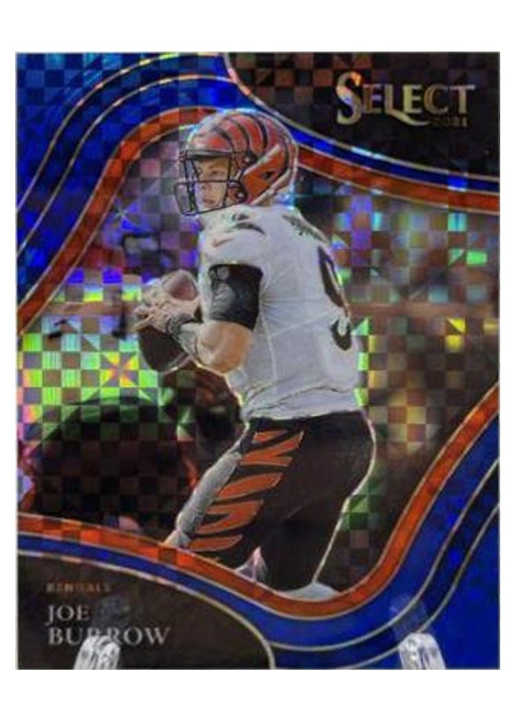 2021 Panini Select Base Set Joe Burrow #309 card