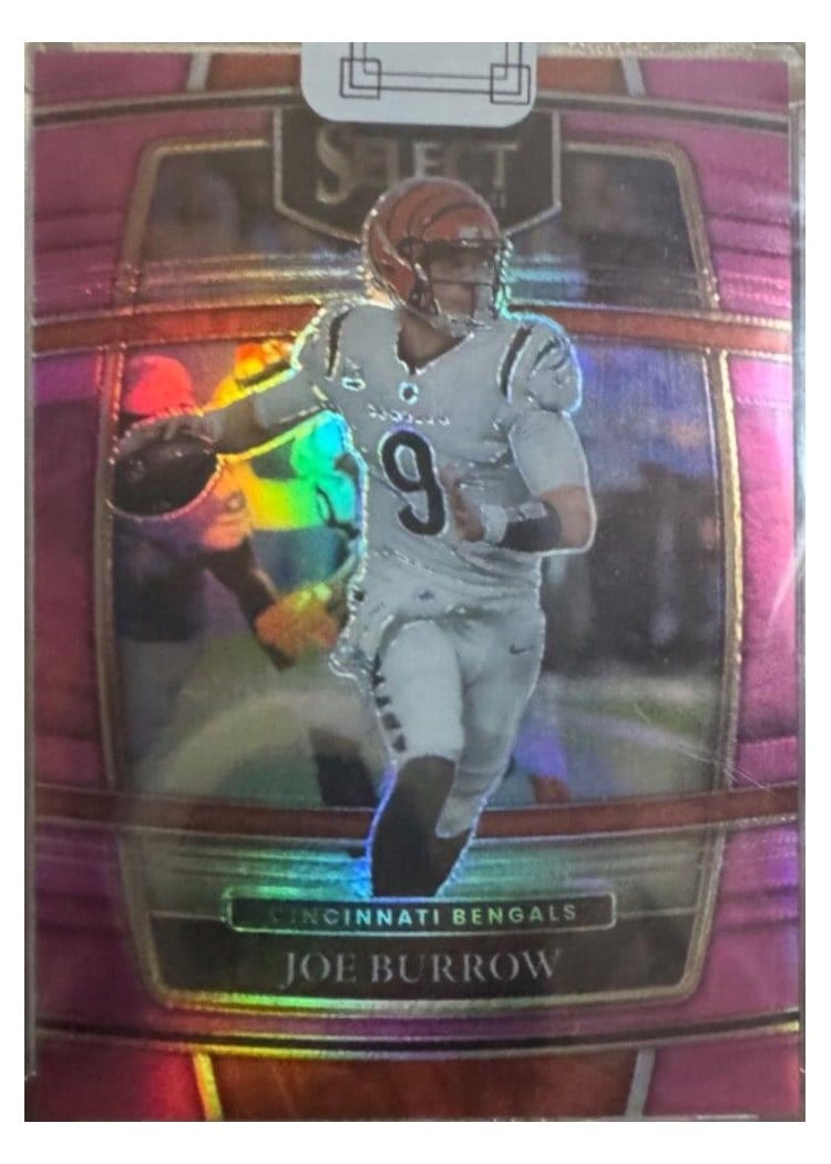 2021 Panini Select Base Set Joe Burrow #309 card