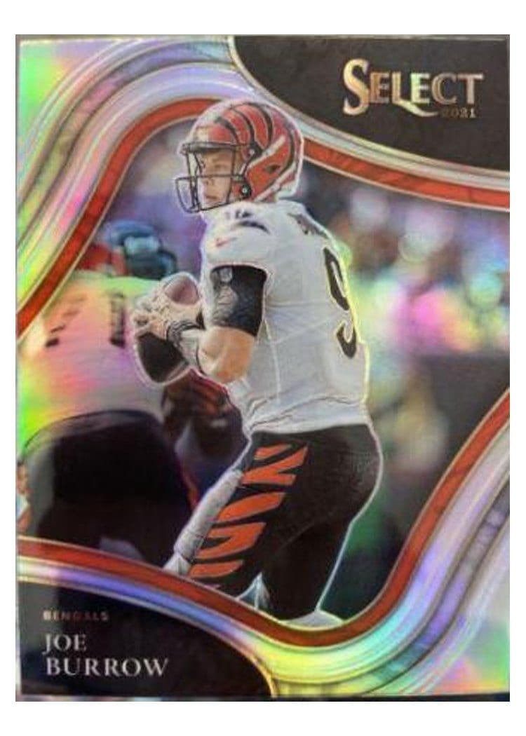 2021 Panini Select Base Set Joe Burrow #309 card