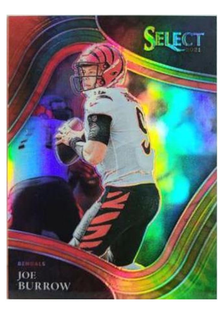 2021 Panini Select Base Set Joe Burrow #309 card