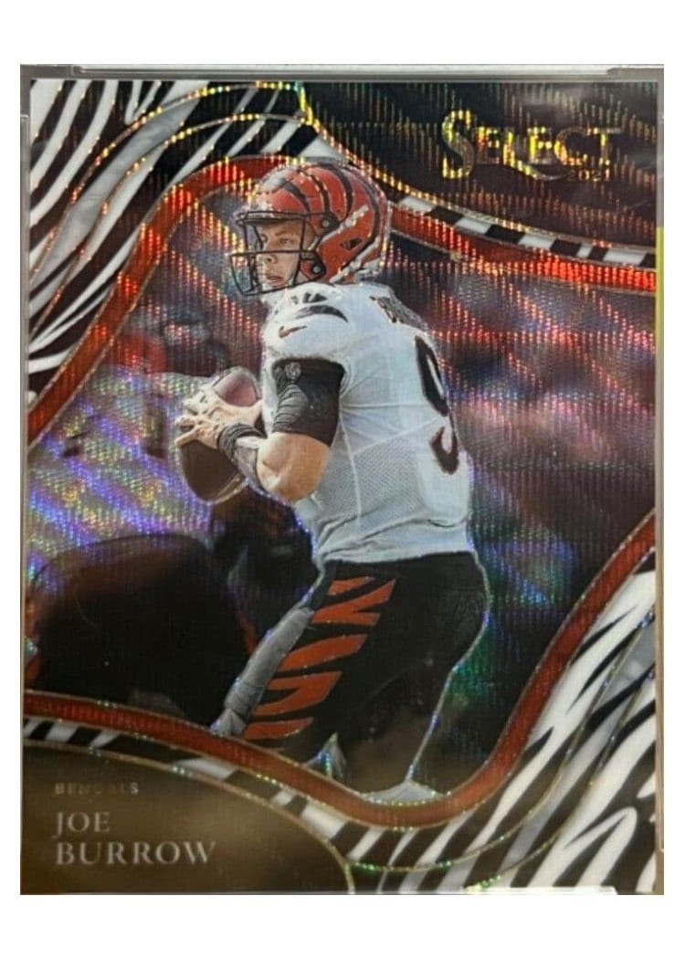 2021 Panini Select Base Set Joe Burrow #309 card