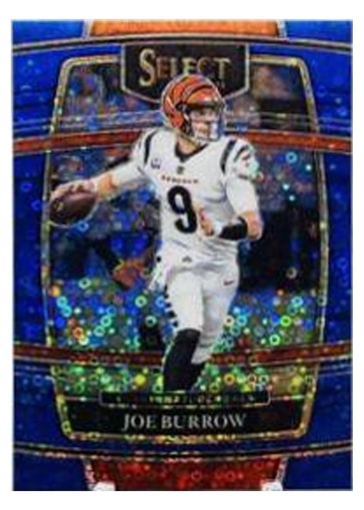 2021 Panini Select Base Set Joe Burrow #9 card