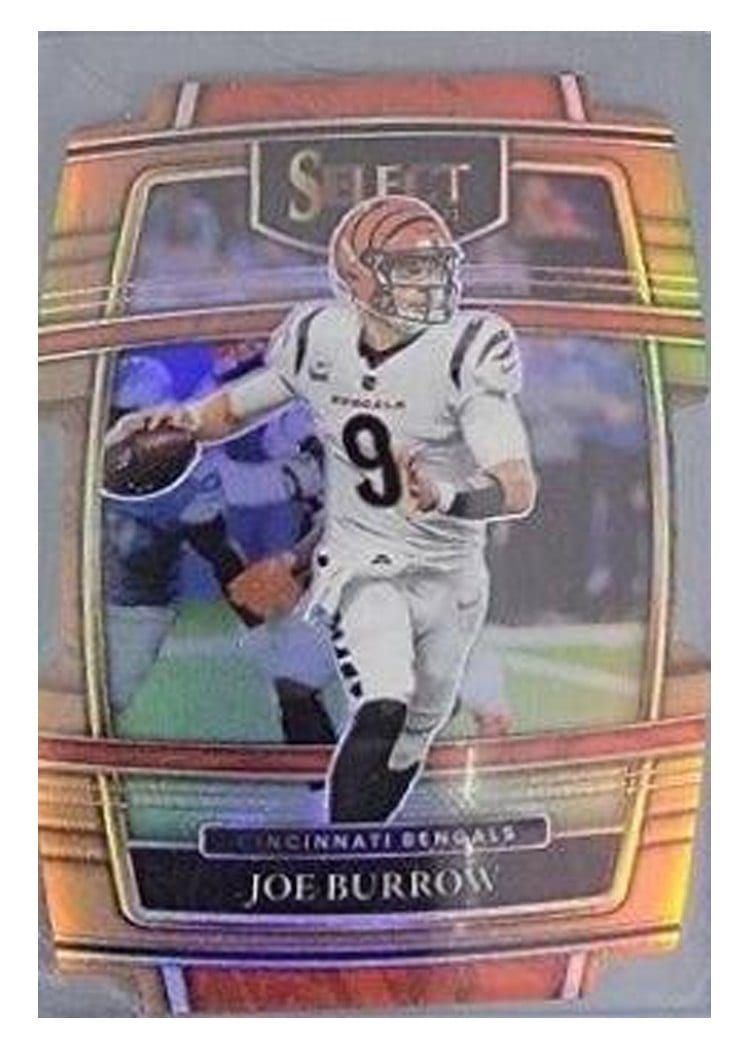2021 Panini Select Base Set Joe Burrow #9 card