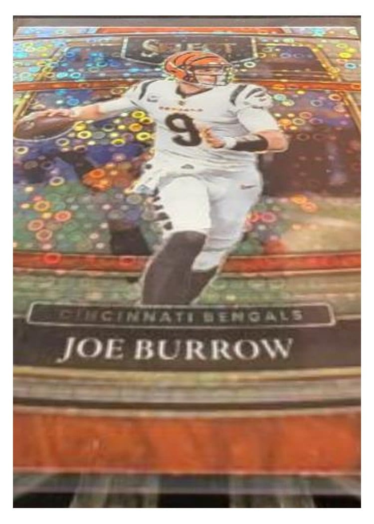 2021 Panini Select Base Set Joe Burrow #9 card