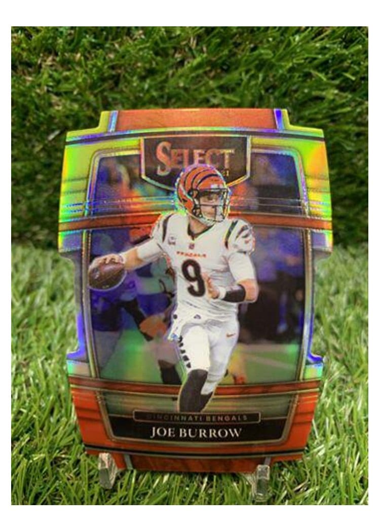 2021 Panini Select Base Set Joe Burrow #9 card