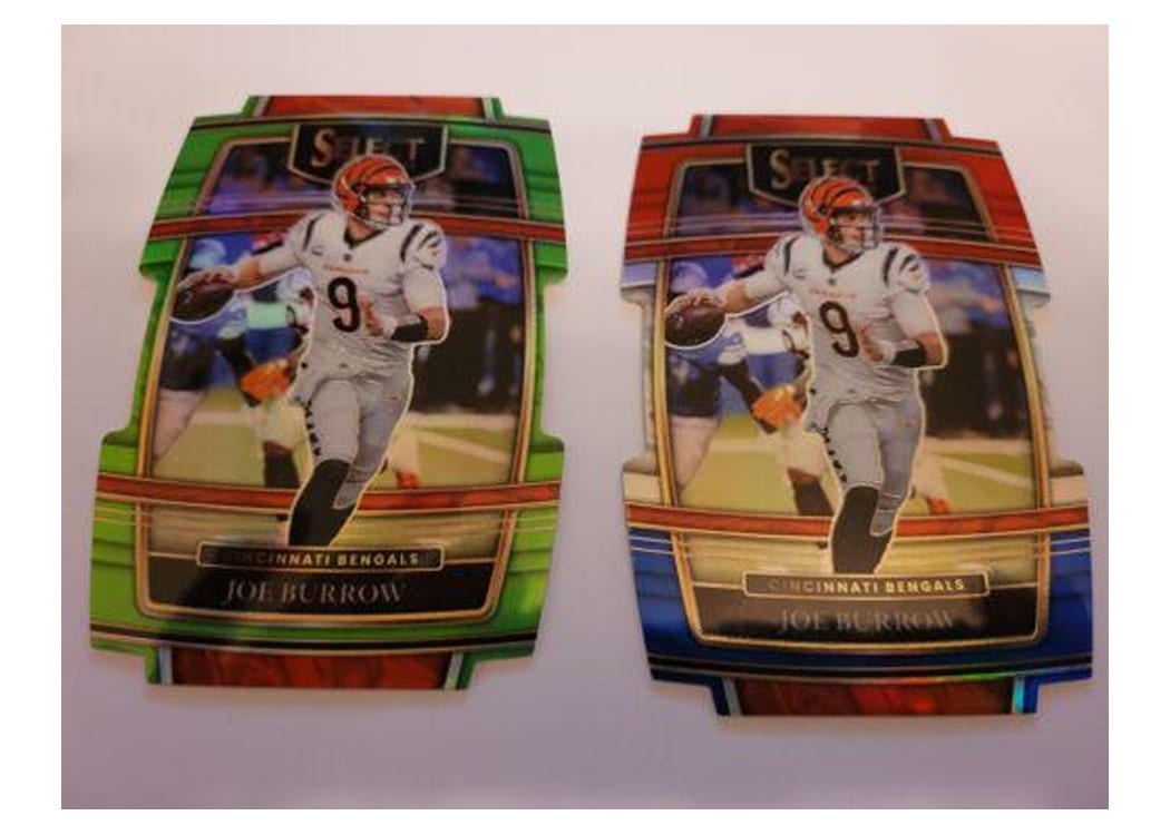 2021 Panini Select Base Set Joe Burrow #9 card