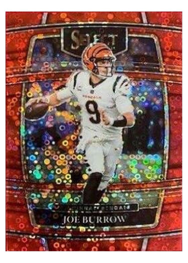 2021 Panini Select Base Set Joe Burrow #9 card