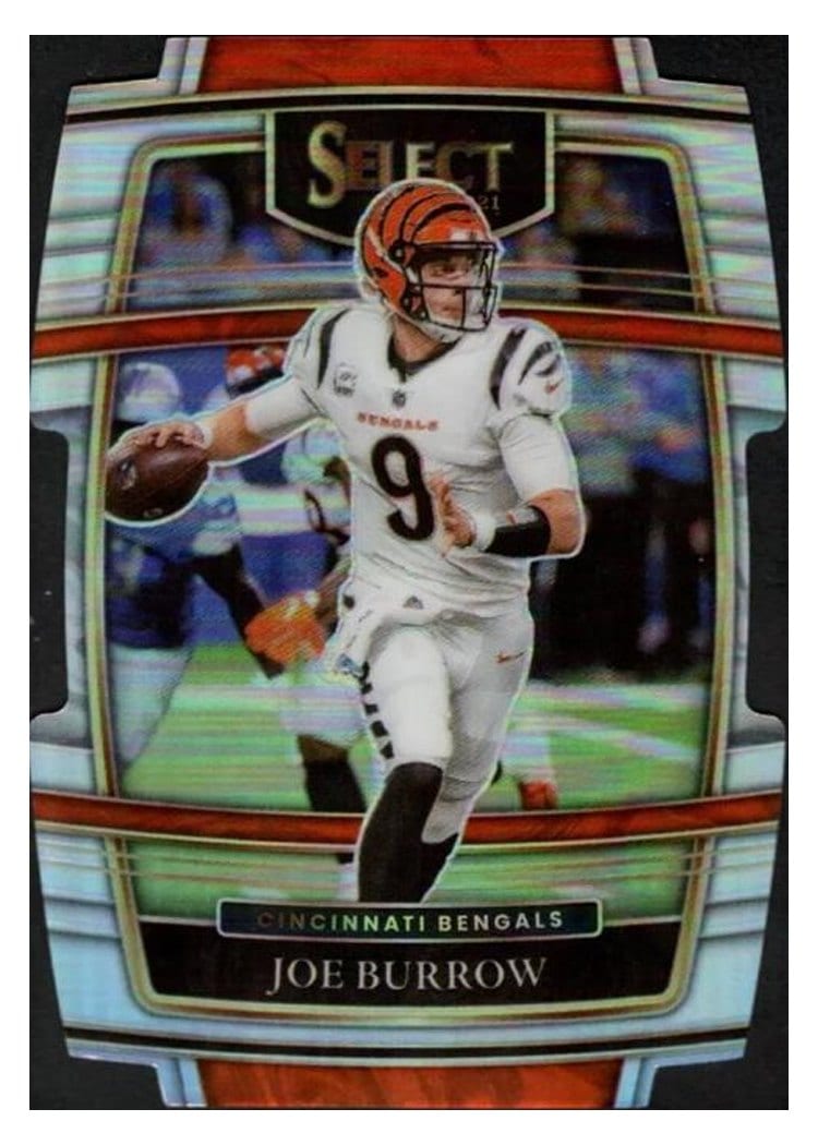 2021 Panini Select Base Set Joe Burrow #9 card