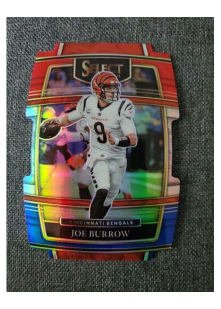 2021 Panini Select Base Set Joe Burrow #9 card