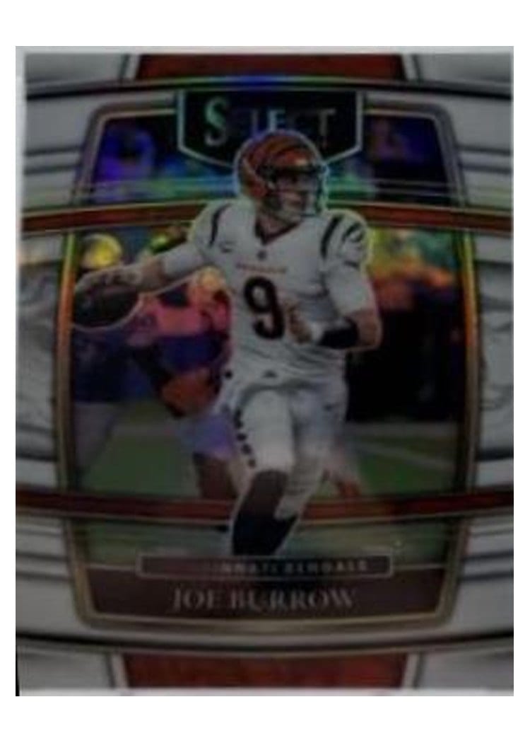 2021 Panini Select Base Set Joe Burrow #9 card