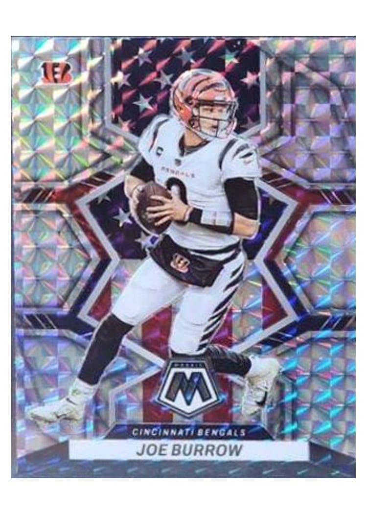 2022 Panini Mosaic Joe Burrow #255 card