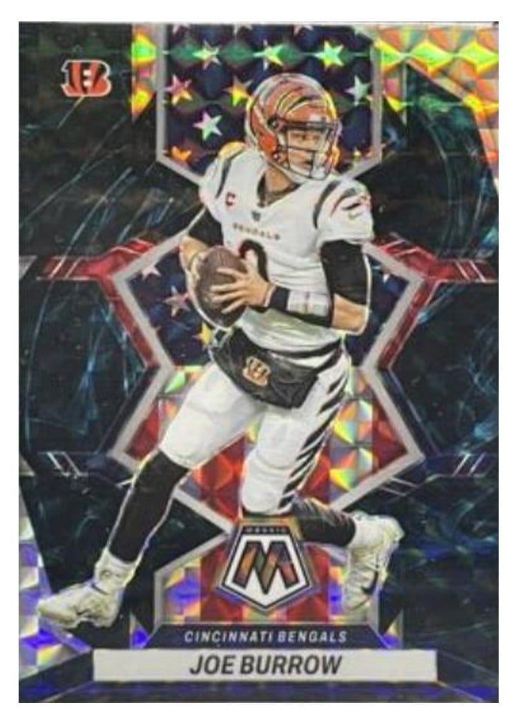 2022 Panini Mosaic Joe Burrow #255 card