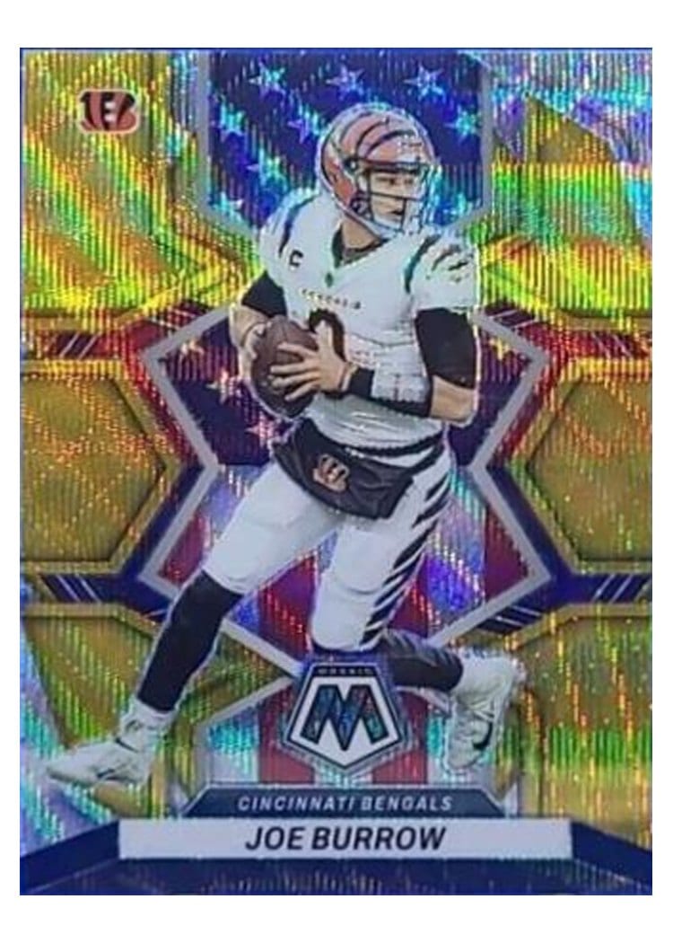 2022 Panini Mosaic Joe Burrow #255 card