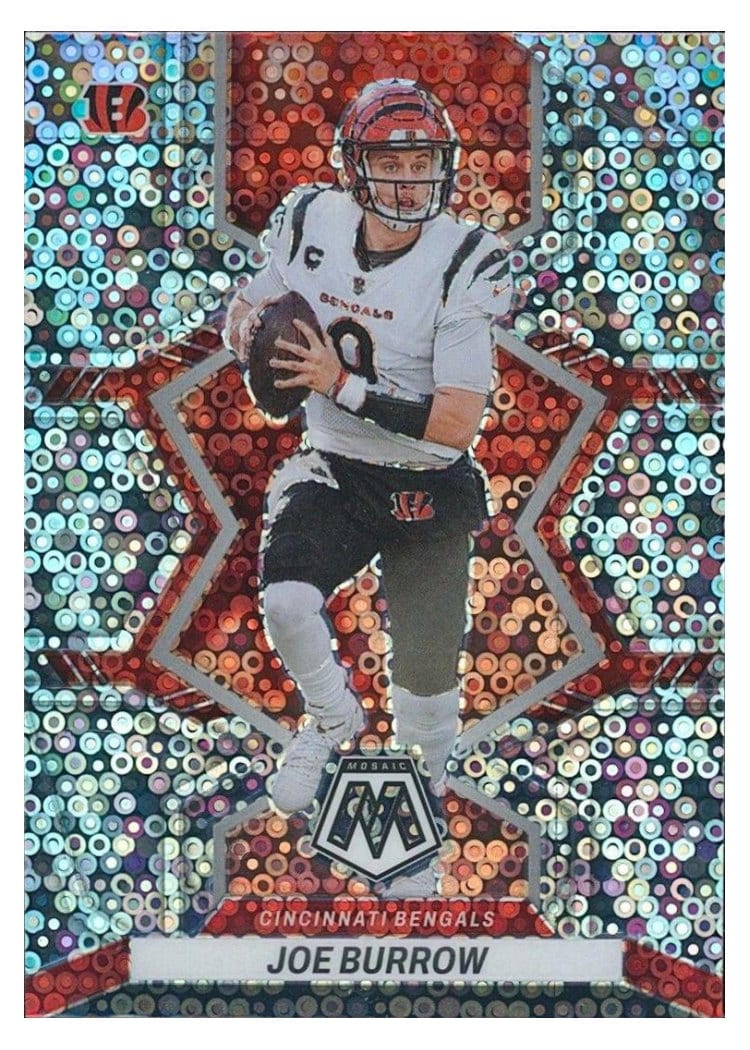 2022 Panini Mosaic Joe Burrow #255 card
