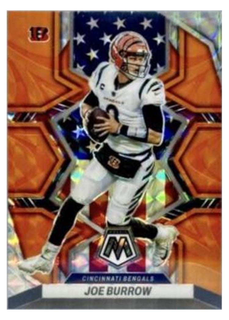 2022 Panini Mosaic Joe Burrow #255 card