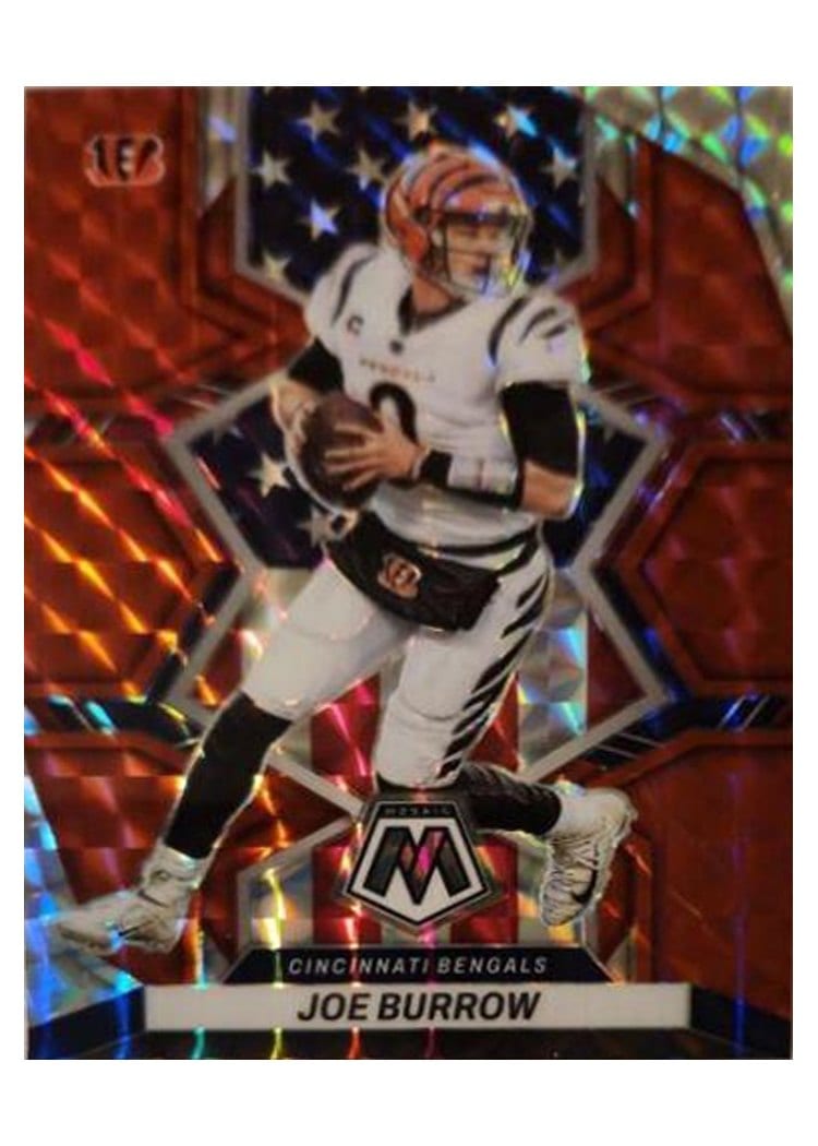 2022 Panini Mosaic Joe Burrow #255 card