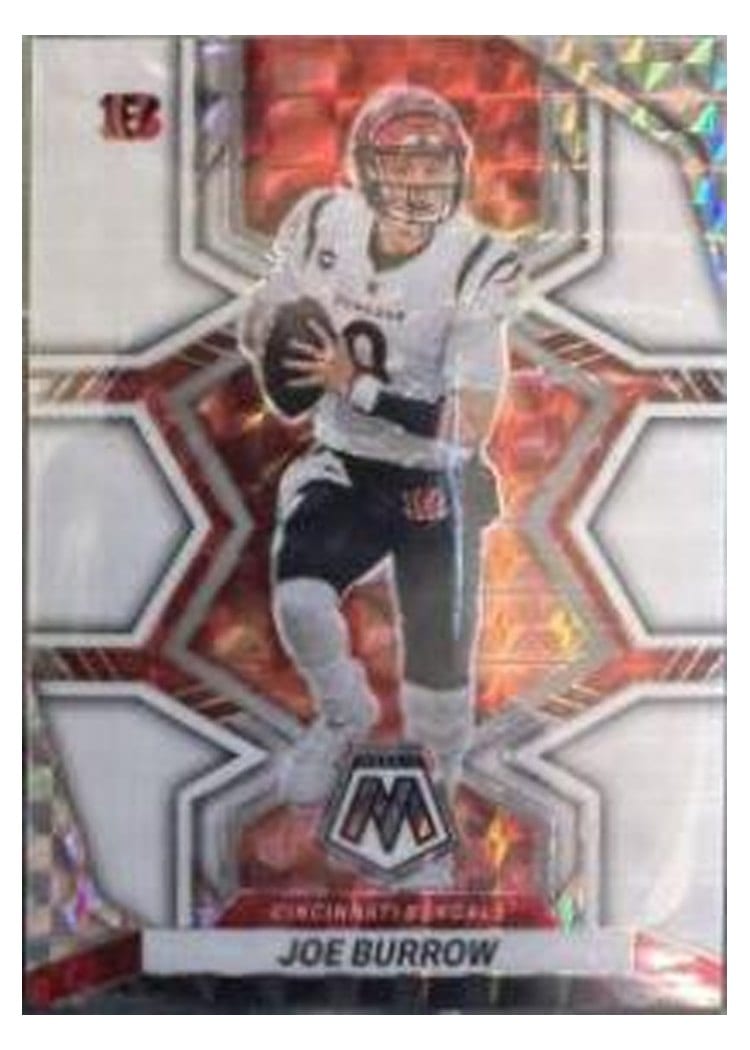 2022 Panini Mosaic Joe Burrow #255 card