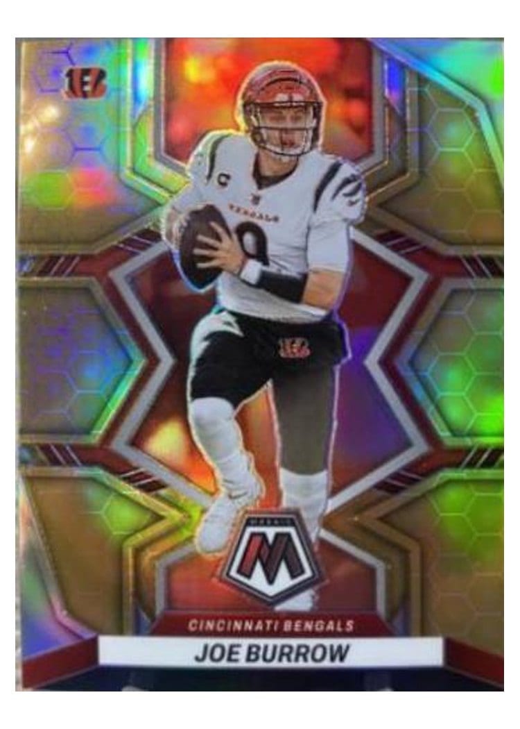 2022 Panini Mosaic Base Set Joe Burrow #39 card