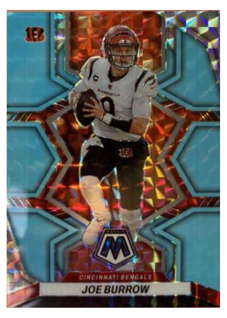 2022 Panini Mosaic Base Set Joe Burrow #39 card
