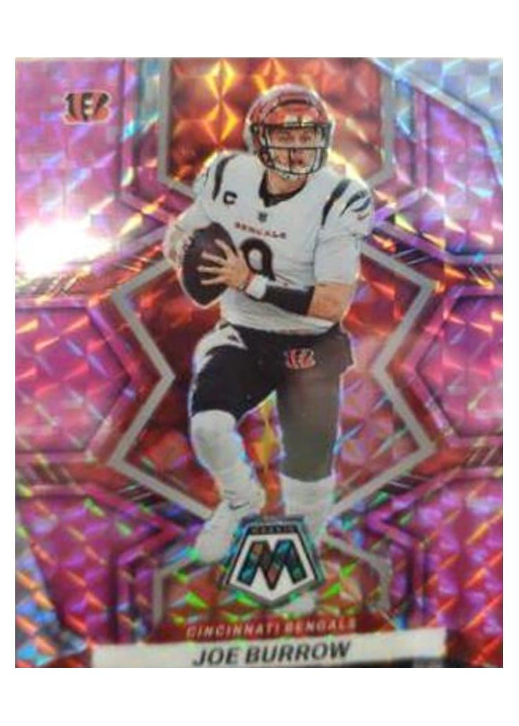 2022 Panini Mosaic Base Set Joe Burrow #39 card