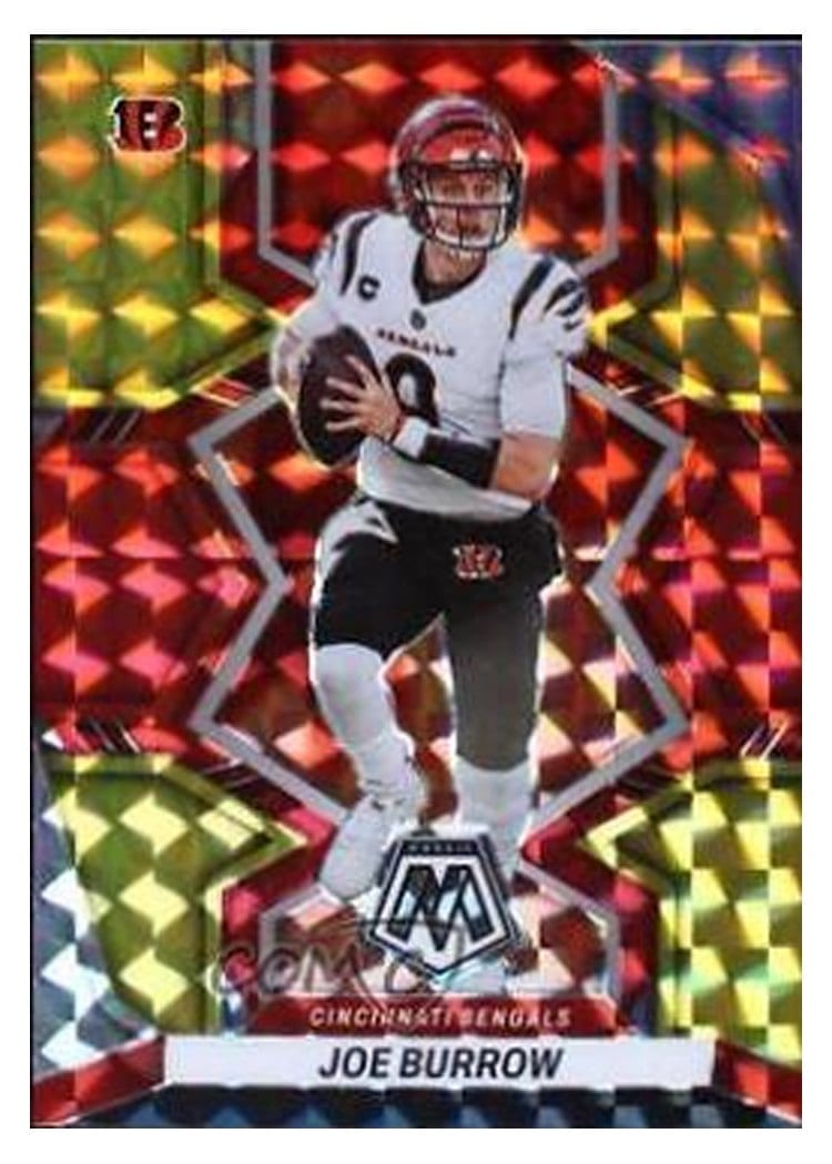 2022 Panini Mosaic Base Set Joe Burrow #39 card