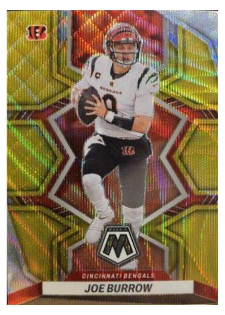 2022 Panini Mosaic Base Set Joe Burrow #39 card