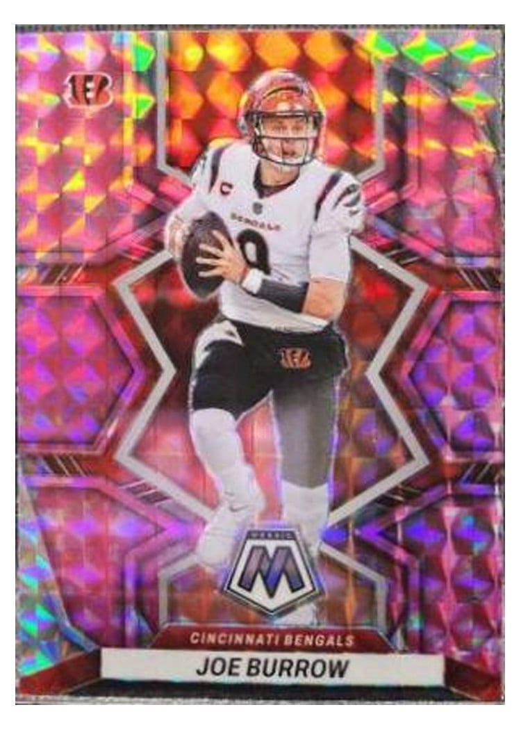 2022 Panini Mosaic Base Set Joe Burrow #39 card