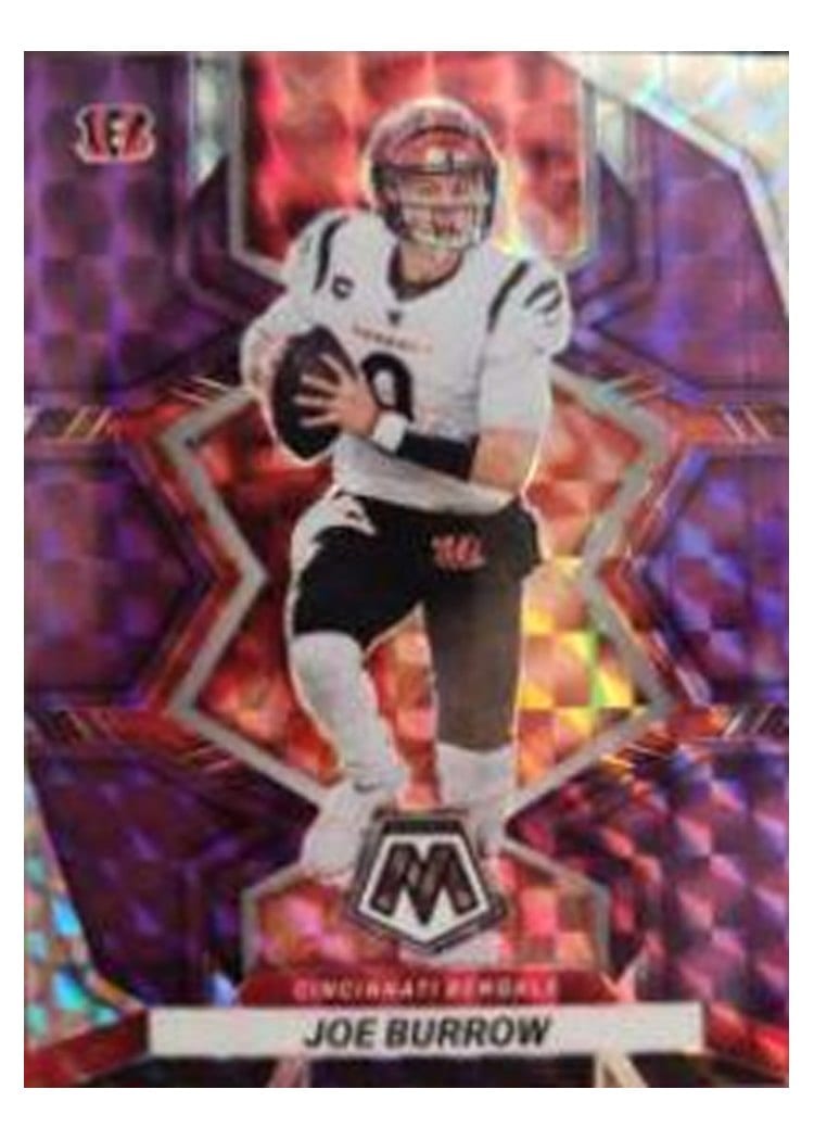 2022 Panini Mosaic Base Set Joe Burrow #39 card