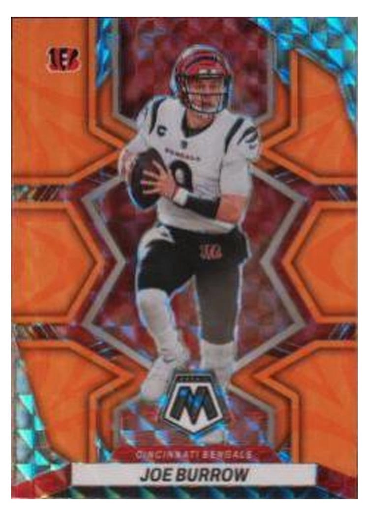 2022 Panini Mosaic Base Set Joe Burrow #39 card