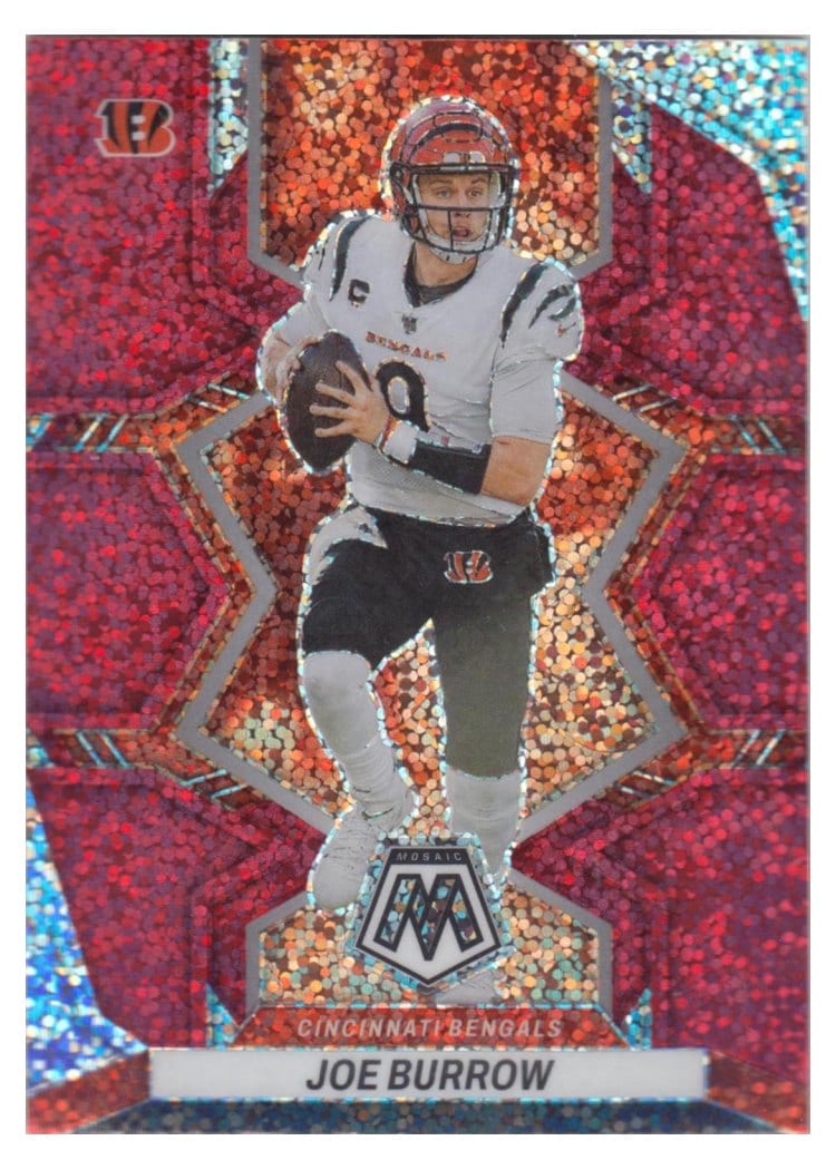 2022 Panini Mosaic Base Set Joe Burrow #39 card