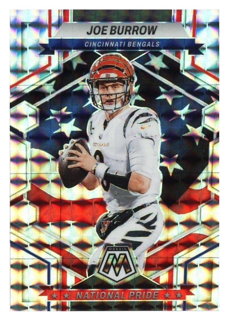 2023 Panini Mosaic Base Set Joe Burrow #254 card