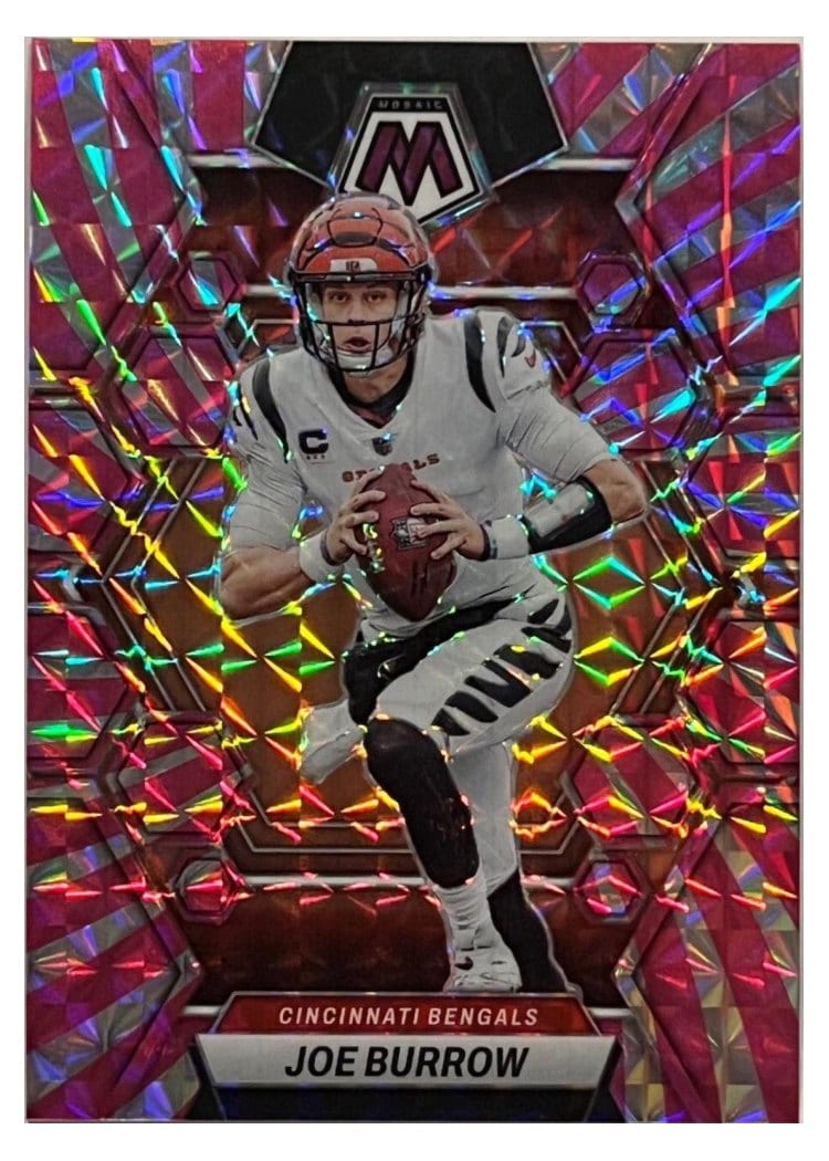 2023 Panini Mosaic Base Set Joe Burrow #40 card