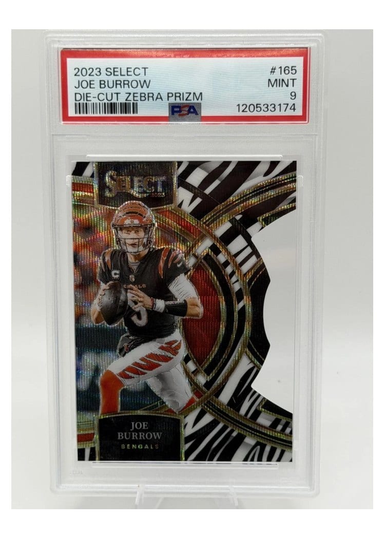 2023 Panini Select Base Set Joe Burrow #165 card