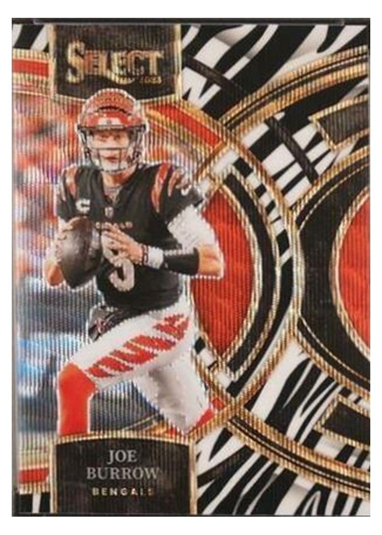 2023 Panini Select Base Set Joe Burrow #165 card