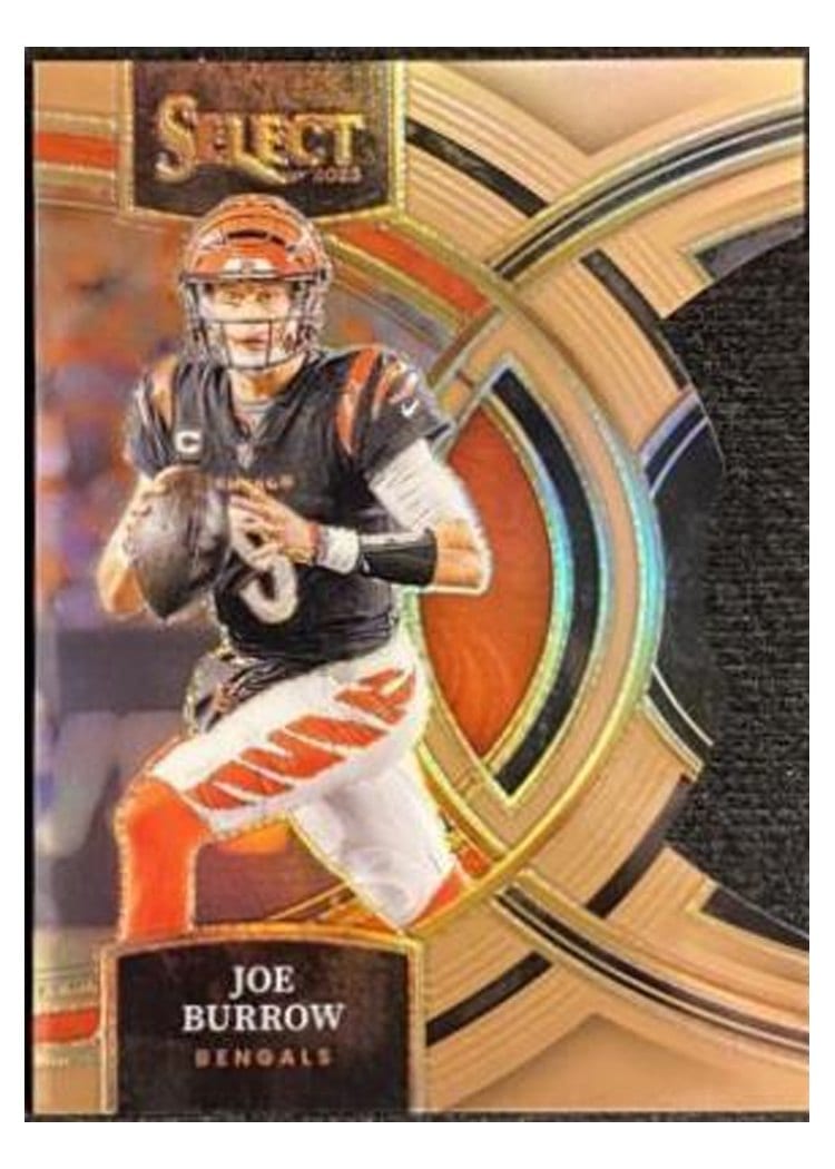 2023 Panini Select Base Set Joe Burrow #165 card