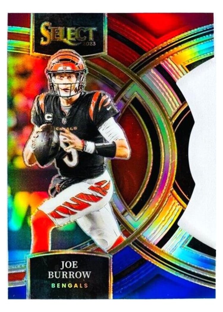 2023 Panini Select Base Set Joe Burrow #165 card
