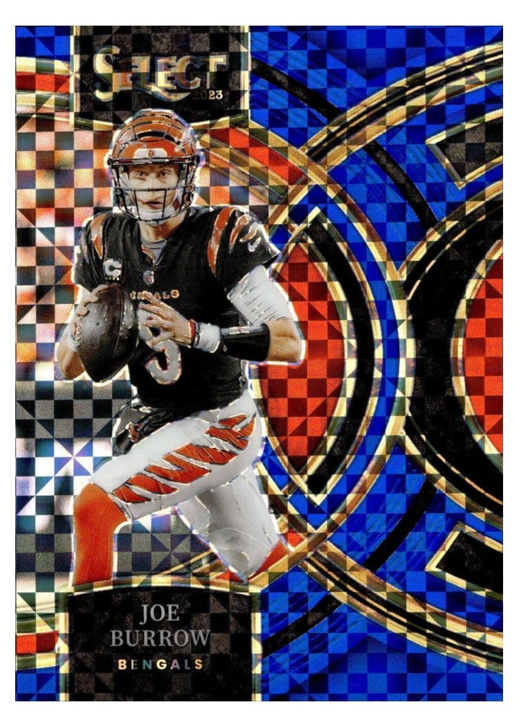 2023 Panini Select Base Set Joe Burrow #165 card