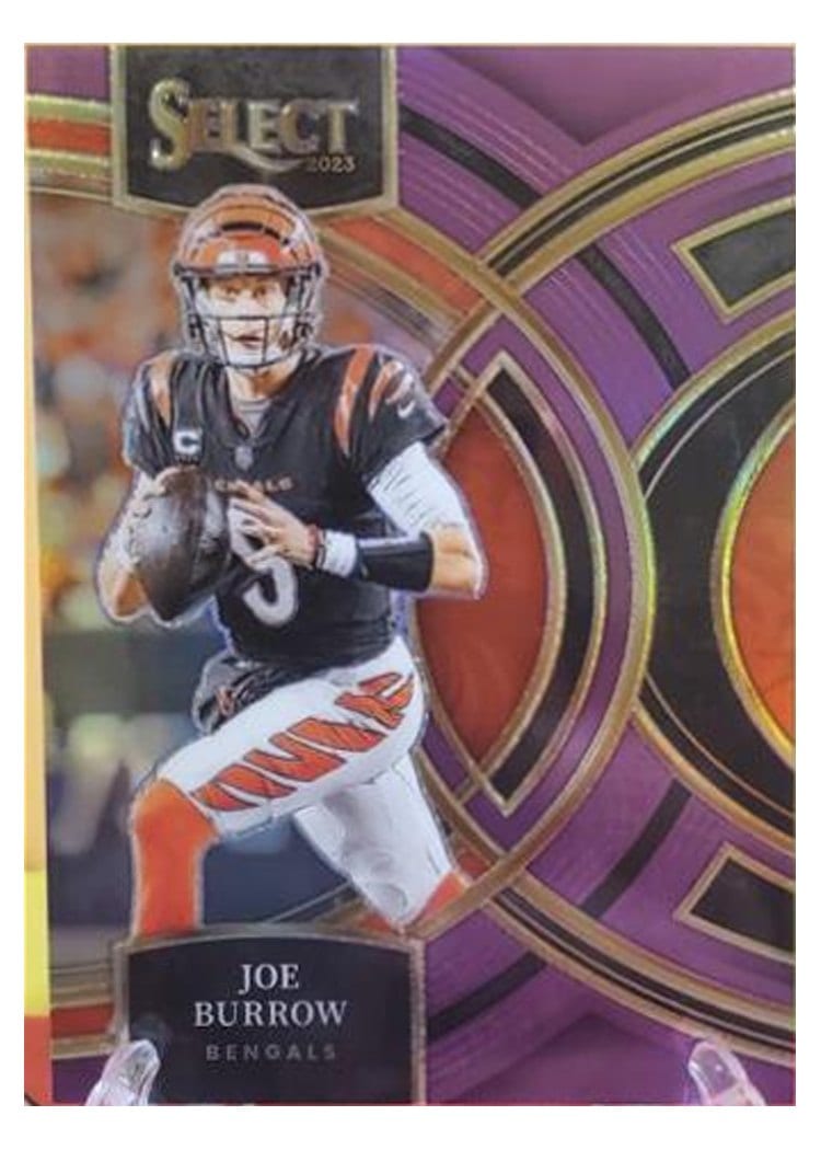 2023 Panini Select Base Set Joe Burrow #165 card
