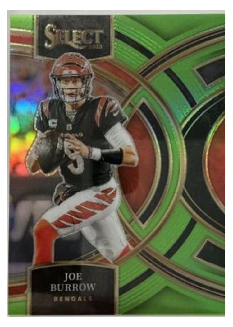 2023 Panini Select Base Set Joe Burrow #165 card
