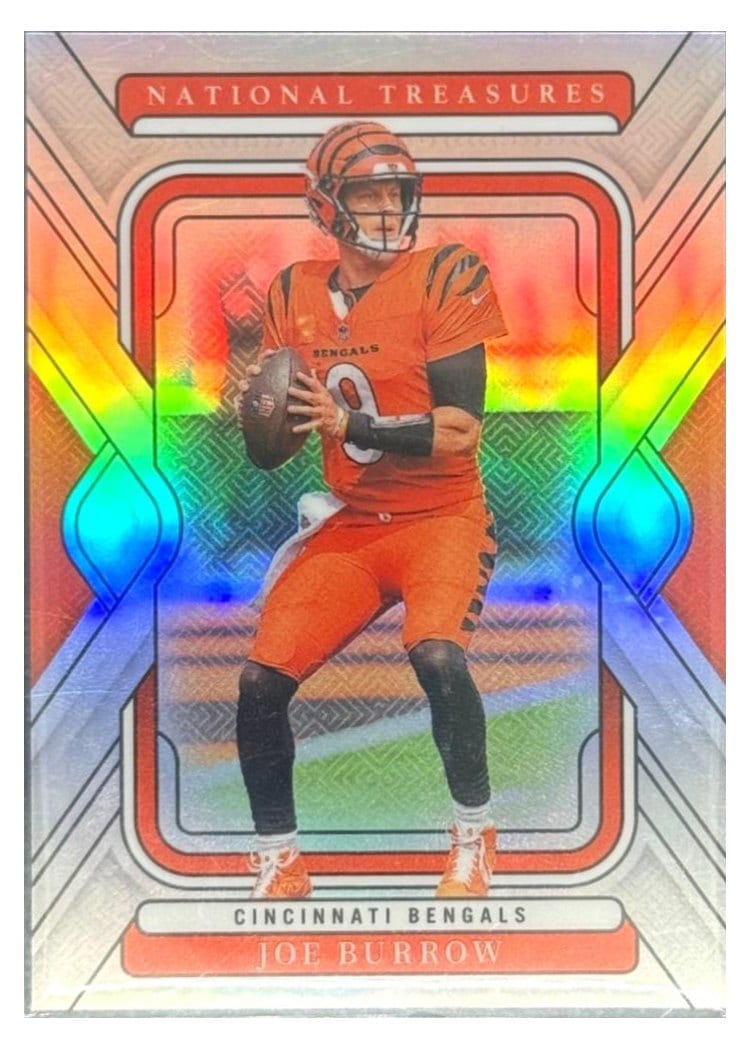 2024 Panini National Treasures Base Set Joe Burrow #20 card