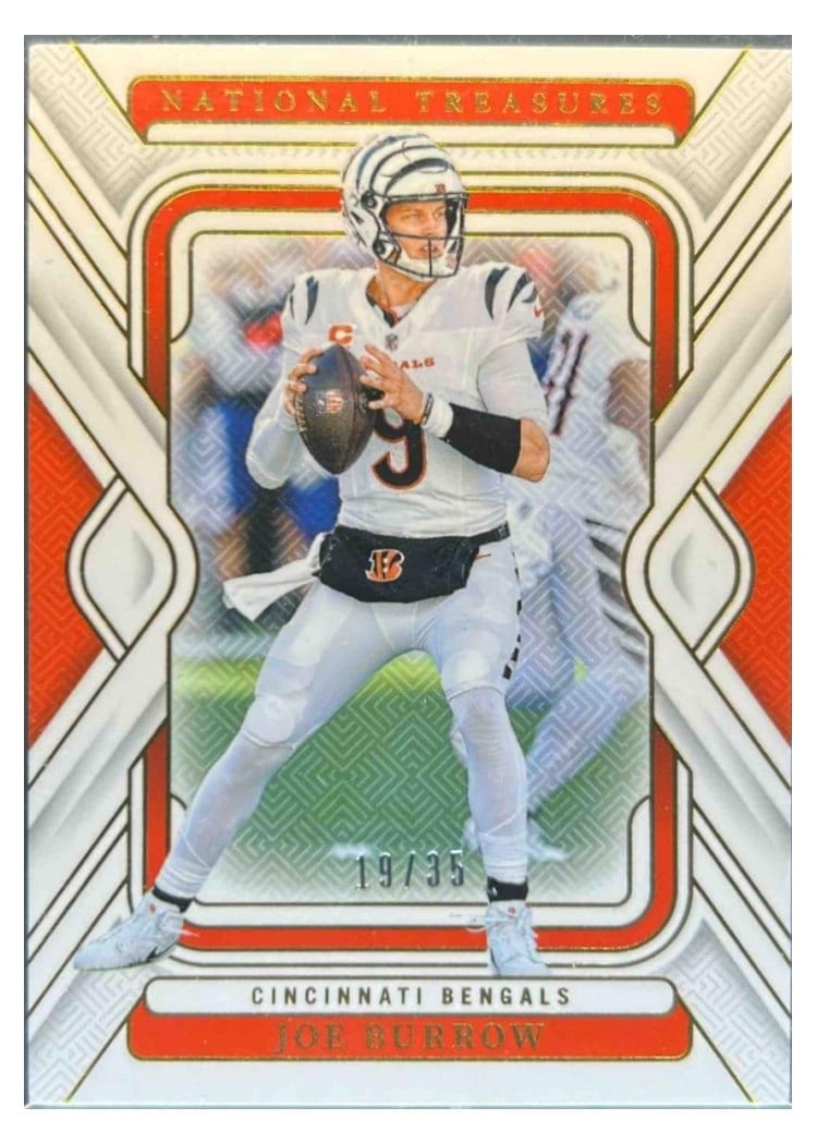 2024 Panini National Treasures Base Set Joe Burrow #20 card