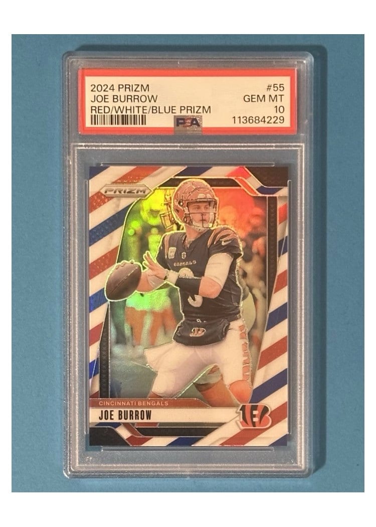 2024 Panini Prizm Base Set Joe Burrow #55 card