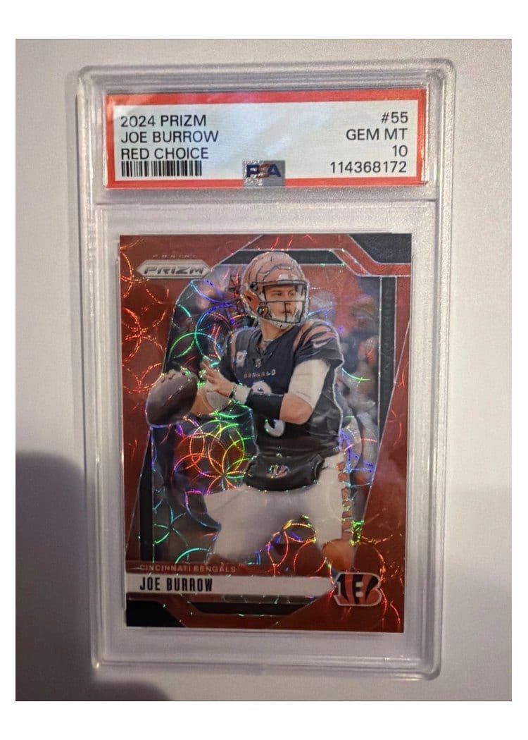 2024 Panini Prizm Base Set Joe Burrow #55 card
